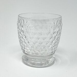 Villeroy & Boch Boston Double Old Fashioned Glass Tumbler Clear 3.75” X 3.25”